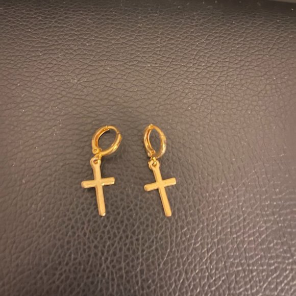 Martha Calvo Jewelry - Joolz by Martha Calvo Cross Huggies